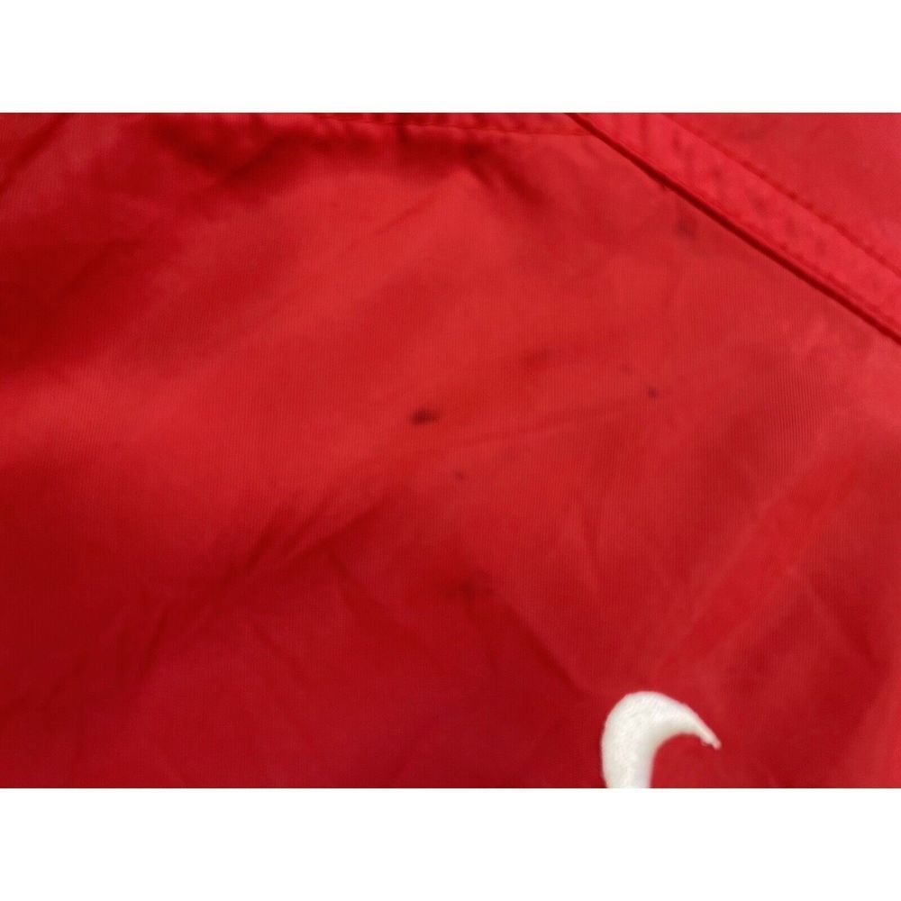 VTG Team Nike Northwestern Huskies Wind Breaker Jacket Pullover SZ 3XL Red - Picture 9 of 11